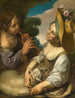 Pastoraalinen viihdemaalaus - Wouter Pietersz. Crabeth II — näkymä teoksesta