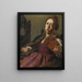 Sainte Cécile - Wouter Pietersz. Crabeth II — kehystetty taideteos seinällä