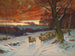 Une soirée d'hiver - Wright Barker — näkymä teoksesta