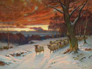 Wright Barker - A winter evening.webp