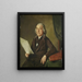 Jacob de Vos Sr. 1735-1833 Amsterdamin taidekeräilijä - Wybrand Hendriks — kehystetty taideteos seinällä