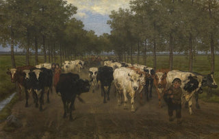 Xavier de Cock - The Meersstraat in Ghent.webp