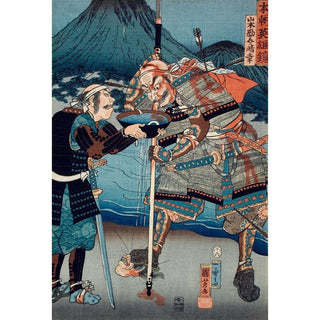 Yamamoto Kansuke Haruyuki - Utagawa Kuniyoshi | Reproduction Tableau Décoration murale affiche copie