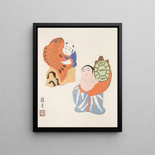 Yamashita Hakuba - Japanese Folk Toys Kydo gangu sh haru Pl11.webp