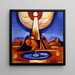 Yliaster Paracelse - Marsden Hartley — kehystetty taideteos seinällä