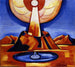 Yliaster Paracelse - Marsden Hartley — näkymä teoksesta