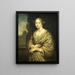 Petronella van der Burchtin 1657–1682 muotokuva - Zacharias Blijhooft — kehystetty taideteos seinällä