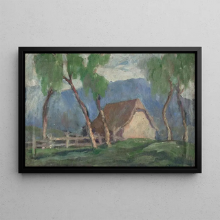 Zolo Palugyay - Landscape with Birches.webp