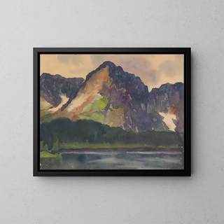 Zolo Palugyay - Rocky Hills above River.webp