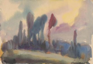 Zolo Palugyay - Tall Trees on the Edge of the Forest.webp