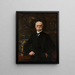 Antoni Strzaecki - Zygmunt Strzałecki - Maalaus Portrait of Antoni Strzaecki - Zygmunt Strzałecki — kehystetty taideteos seinällä