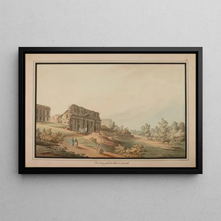 Zygmunt Vogel - View of the park buildings in azienki Park.webp