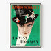 Vintage elokuvajuliste "A Certain Young Man" - Retroseinustarakenne