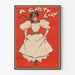 Vintagejuliste A Gaiety Girl - Taide seinäkoristejuliste