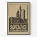 Vintage Juliste Taidekokoelmien opas New Yorkissa
