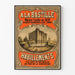 Vintagejuliste A La Bastille - Retro Pariisilainen Seinäsisustus