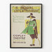 Vintage amerikkalainen teatterijuliste - A Moral Entertainment
