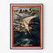 Vintage juliste The Air Ship - J.M. Gaitesin musikaalinen komedia