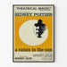 Vintage-teatterin juliste A Raisin in the Sun Sidney Poitierin kanssa
