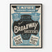 Vintage-teatterin Broadway-juliste - Empire Theatre Salem