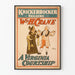 Vintage-teatterin juliste Knickerbocker A Virginia Courtship