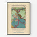 Vintage koristejuliste Aber Herr Herzog -tyylinen Art Nouveau