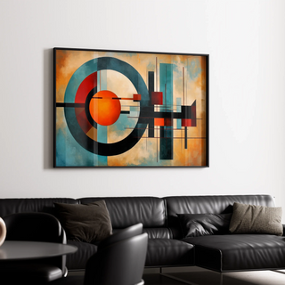 Tableau abstrait - Éloge de la Symétrie