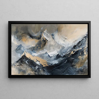 Tableau Abstrait – Élévation Minérale