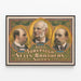 Vintage juliste Adam Forepaugh & Sells Brothersin suurimmat esitykset — kehystetty taideteos seinällä