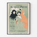 Vintage Philadelphia Sunnuntai Lehti 1896 juliste