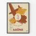 Vintage juliste Mal des Transports AEÏNE