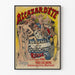 Vintage Alcazar kesäjuliste, herättää herra Eugène Hérosin arvostelun
