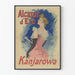 Vintage Juliste Alcazar d'Été Kanjarowa - Retro Seinäkoriste