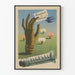 Vintage juliste Algésal Baume reumasairauksiin
