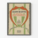 Vintage Juliste Algocratine - Retro lääketieteellinen juliste seinäkoristeluun