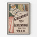 Vintagejuliste All Gentlewomen Read The Gentlewoman - Retroseinustakuva