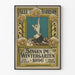 Vintage juliste Alle 5 Barrison Singen talvipuutarhassa 1896