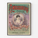 Vintage juliste suurlähettiläistä Champs Élysées Violette Galop