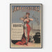 Vintage juliste Ambassadeurs Elise Faure seinäkoriste Pariisi