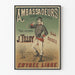 Vintage juliste Ambassadeurs J. Tilloy Parisissa