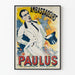 Vintagejuliste Ambassadeurs Paulus suosittu laulaja