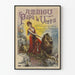 Teatterijuliste Ambigu Papa la Vertu - Vintage-seinäkollaustarvike