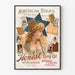 Vintage American Stars Tobacco -juliste seinäkoristukseen