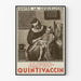 Vintage juliste vastustamassa parokripin - Ampho-Quintivaccin