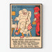 Vintagemainen vaalijuliste 1923 seinäkoriste