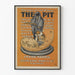 Vintage Juliste The Epic of the Wheat - The Pit by Frank Norris