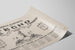 Vintage juliste L'Echo - Kuvitettuja ilmoituksia seinäkoristeeksi retrotyyliin — näkymä teoksesta