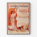 Vanha juliste Antwerpenin Rubenskringin 9. teollisuusnäyttely 1896