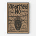 Apartheidin vastustusjuliste – Sitoutunut seinäkoristelu Artem Legrand