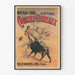 Vintagejuliste Arènes du Bois de Boulogne - Härkätaistelukilpailut
